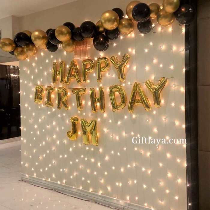 How to make a simple birthday decoration