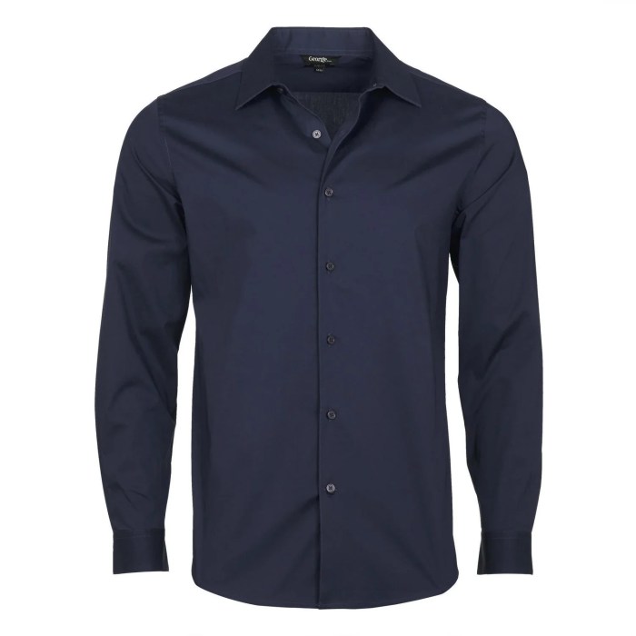 George dress shirts for men