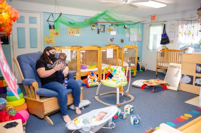 How to decorate a daycare room