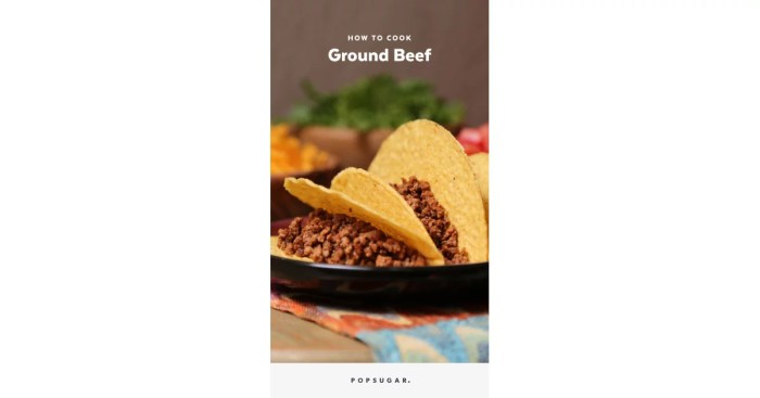 How to cook ground beef mexican style