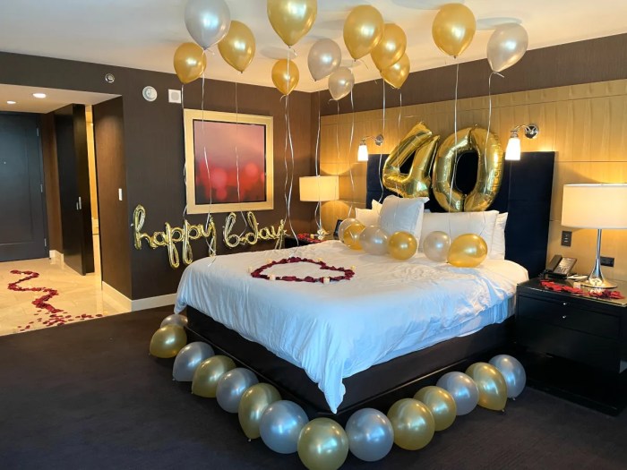 How to decorate hotel room for girlfriend birthday