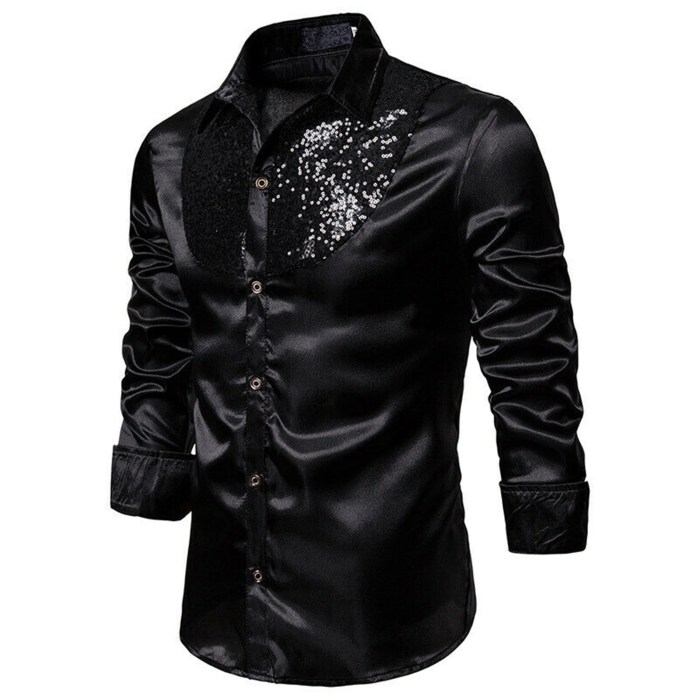 Silk mens dress shirts