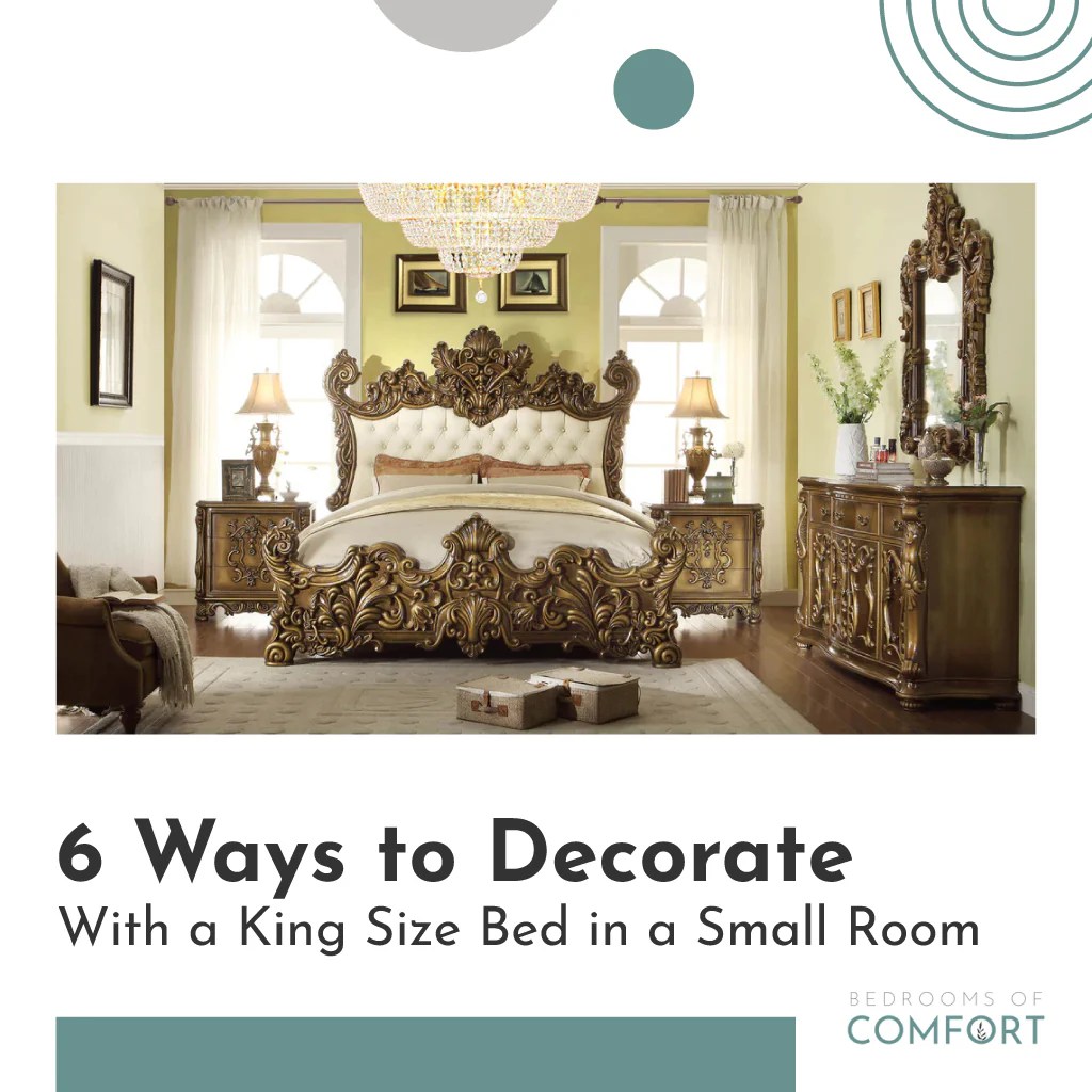 How to decorate an room with king bed