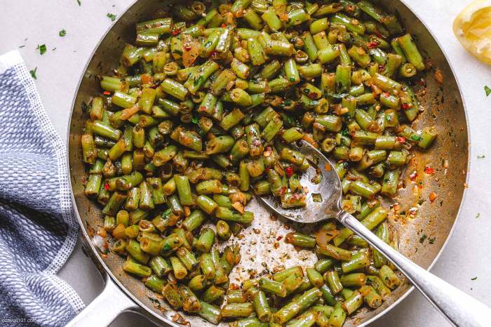 How to cook long beans indian style