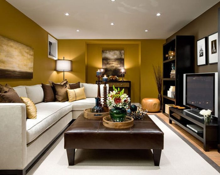 How to decorate a large narrow living room