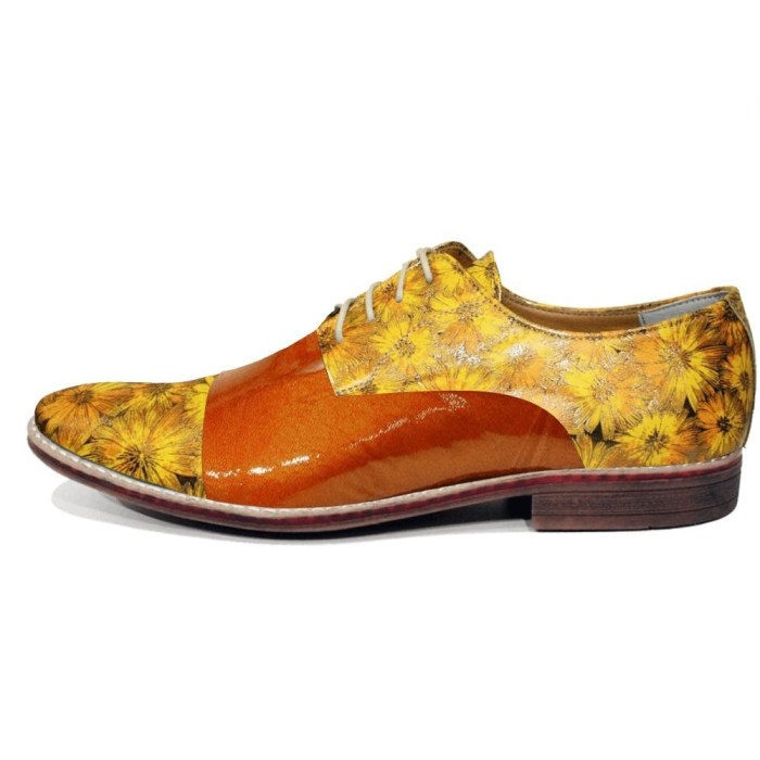 Yellow dress shoes men