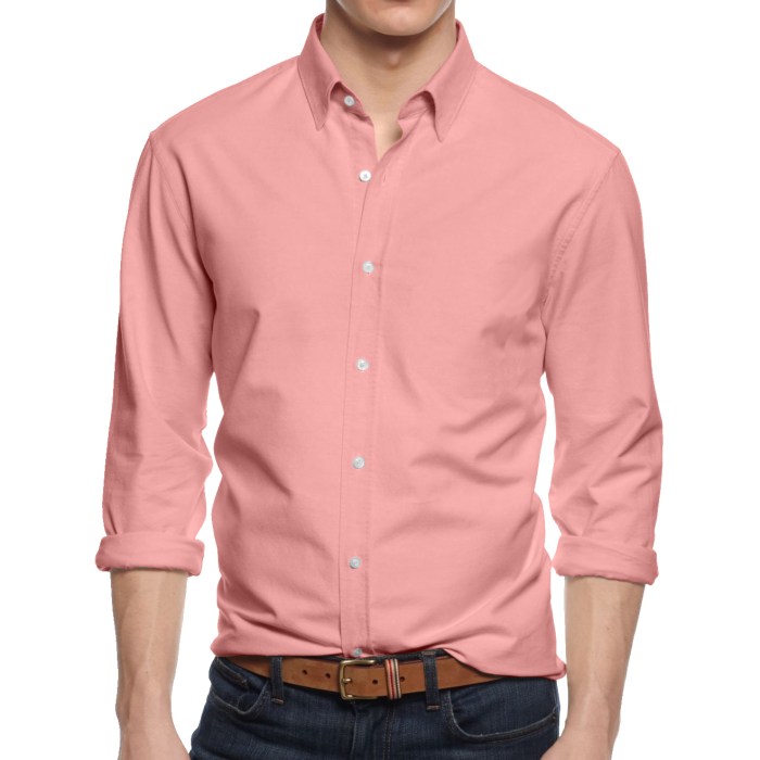 Men's button down long sleeve dress shirts