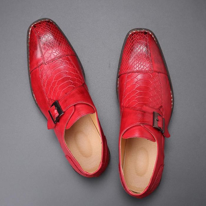 Mens red dress shoes amazon