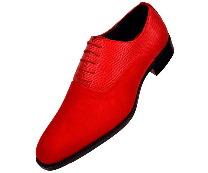 Mens red dress shoes amazon