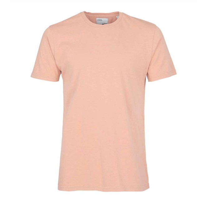 Peach men's dress shirt