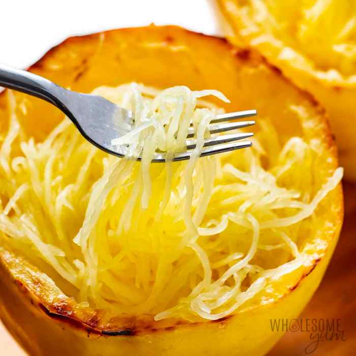 How to cook spaghetti squash indian style